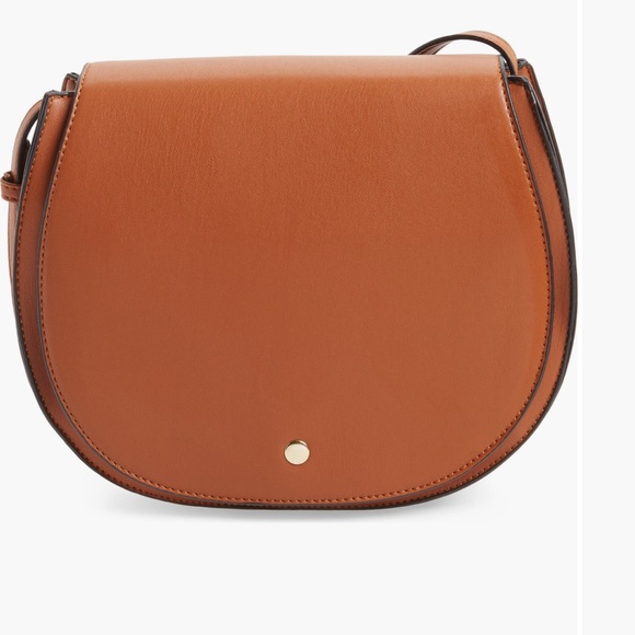 Sole Society Handbags - Sole Society Jules Two Tone Faux Leather Handbag